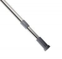 Карниз телескопический душевой для в/к 140-260 см; нерж.сталь тр.19/22 мм, цвет металл