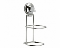 Держатель для фена на присоске(108(шир)*123(гл)*220(выс), стальной)