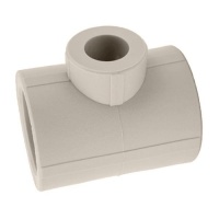 Тройник редукционный  32/25/32 (100/20) (Valfex) СЕРЫЙ