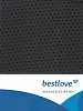 Штора для ванной комнаты из 100% полиэстера (80г/м2) 180*180 см с 12 кольцами
